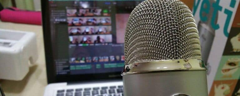 Podcasting microphone