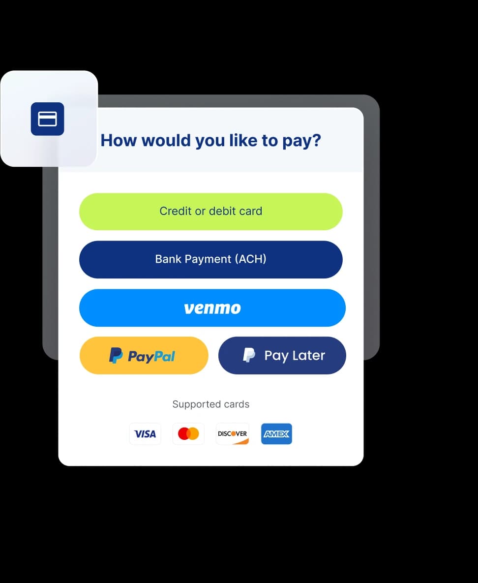 collect payments hero