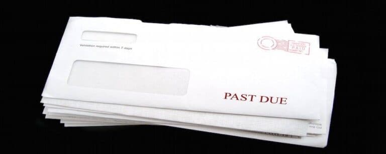past due bill