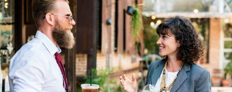 Networking over coffee