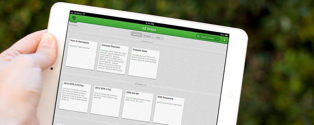 Evernote for legal