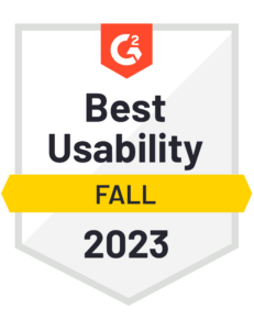 G2 #1 Usability Badge